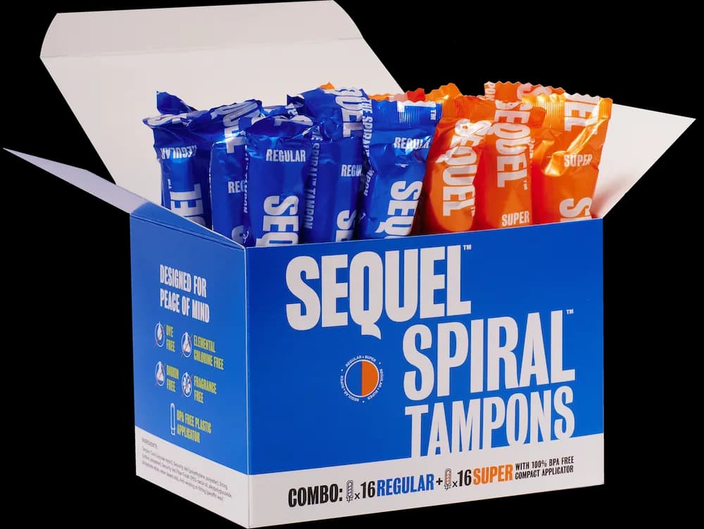 Sequel Spiral Tampons Box